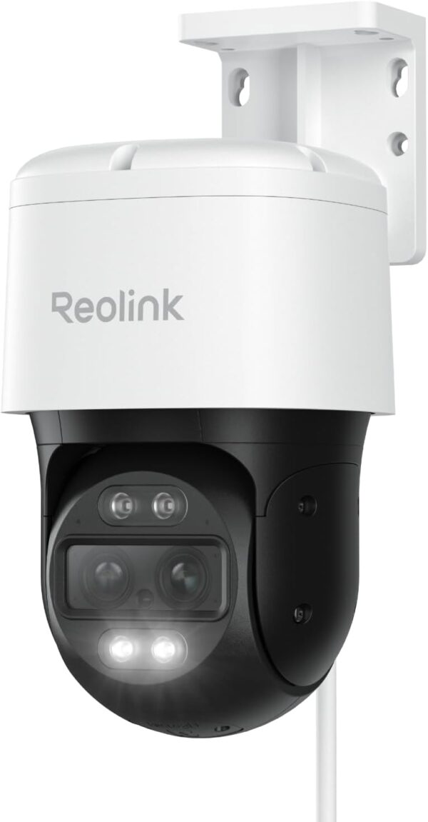 💥 159,99€ au lieu de 199,99€ – Reolink TrackMix PoE PTZ 4K Caméra Extérieure Double Objectif