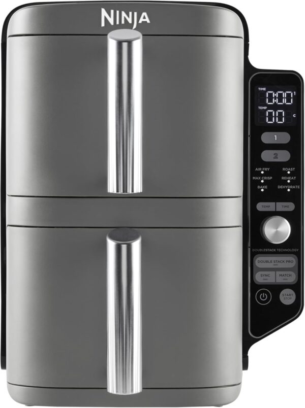 💥 173,98€ au lieu de 269,99€ – NINJA Double Stack XL Friteuse Sans Huile 9,5 L