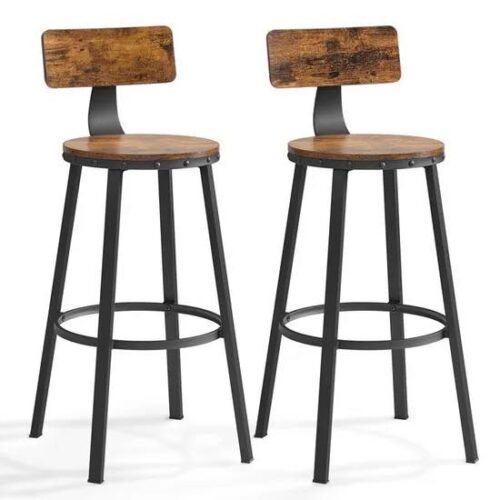 💥 49,99 € au lieu de 64,99 € – VASAGLE Tabourets de bar lot de 2