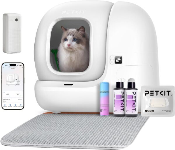 PETKIT Pura Max 2 💥 449.99€ au lieu de 599€ – PETKIT Pura Max 2 Litière Chat Autonettoyante Connectée