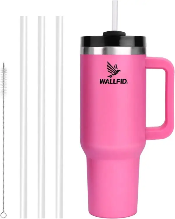 Gobelet Isotherme ⏰ 💥 16.99€ au lieu de 26.99€ – Gobelet Isotherme 40oz Acier Inoxydable Rose