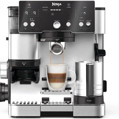 💥 299.99€ au lieu de 449.99€ – Ninja Machine à Café Luxe Essential 2-en-1 ES501EU