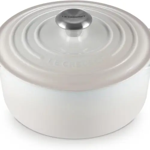 💥 175€ au lieu de 355€ – Le Creuset Cocotte Signature Ronde 24 cm en Fonte Émaillée