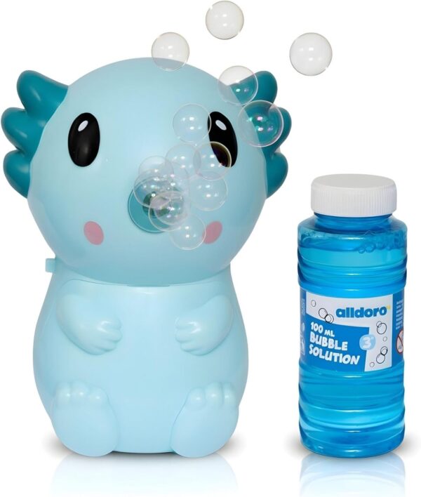 💥 13,10€ au lieu de 23,98€ – Machine à Bulles Axolotl Turquoise Enfant