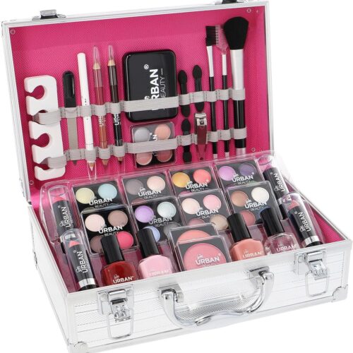 💥 29,13€ au lieu de 45,99€ – Trousse de Maquillage 64 Pièces Végétaliennes
